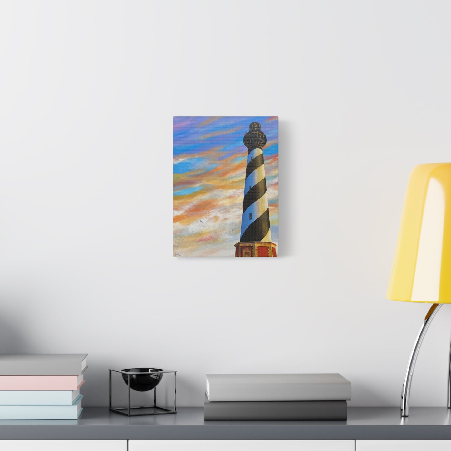 "BUXTON" (Cape Hatteras Lighthouse) Acrylic on canvas print by David Randall