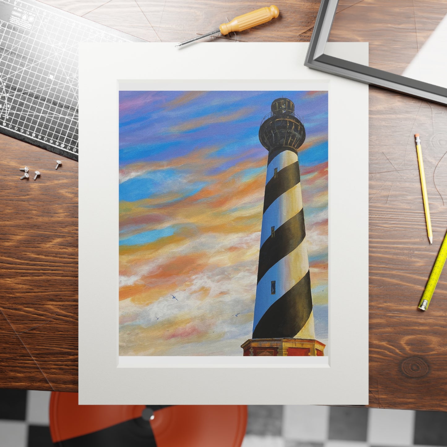 "BUXTON" (Cape Hatteras Light)