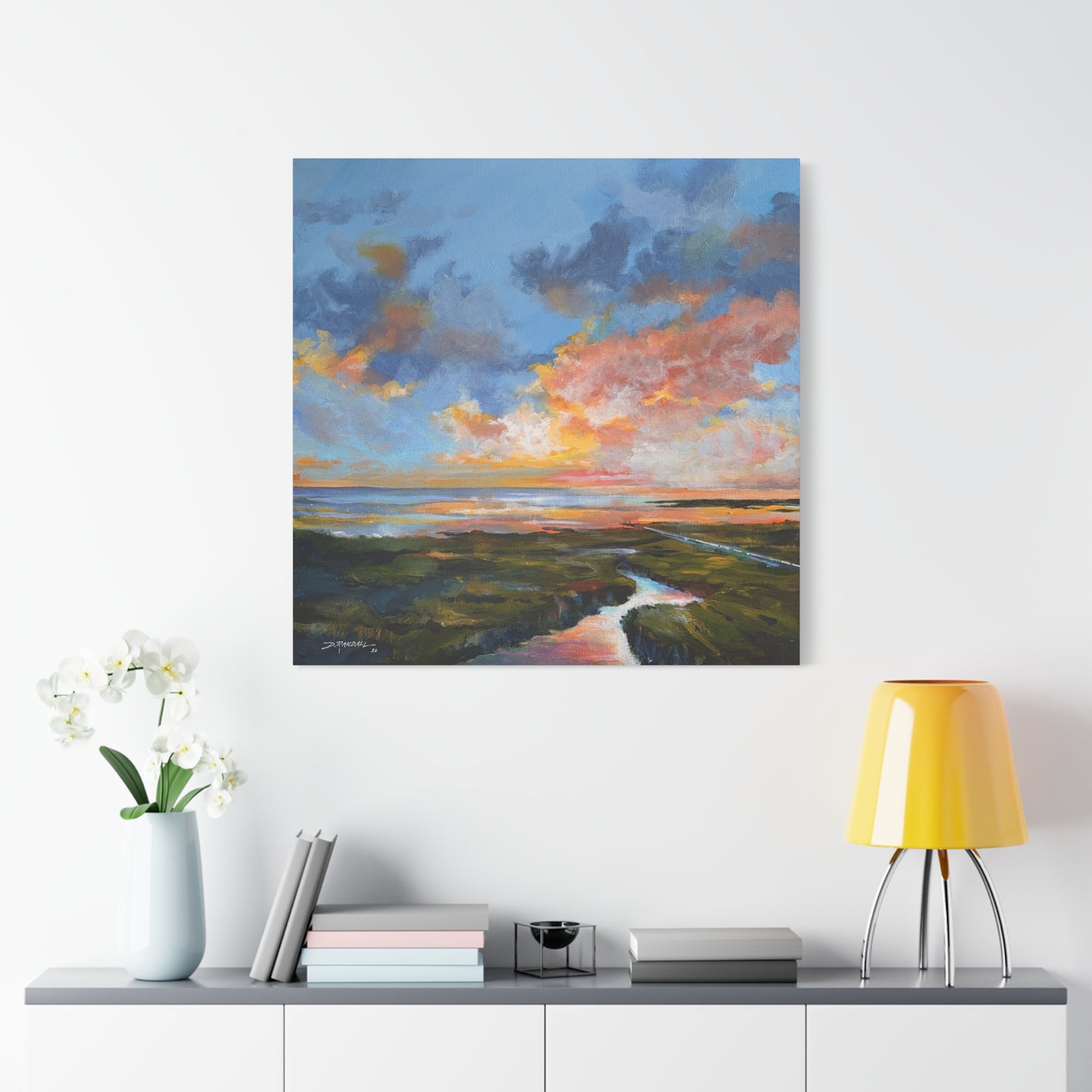"BRACKISH SUNSET"  Outer Banks