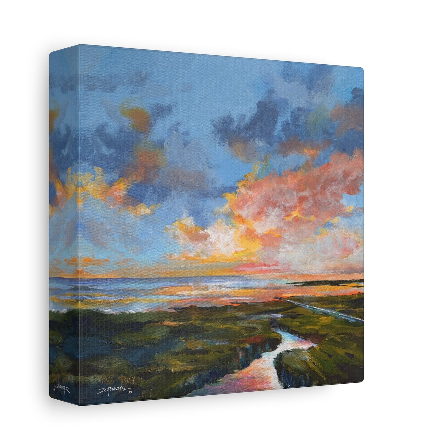 "BRACKISH SUNSET"  Outer Banks