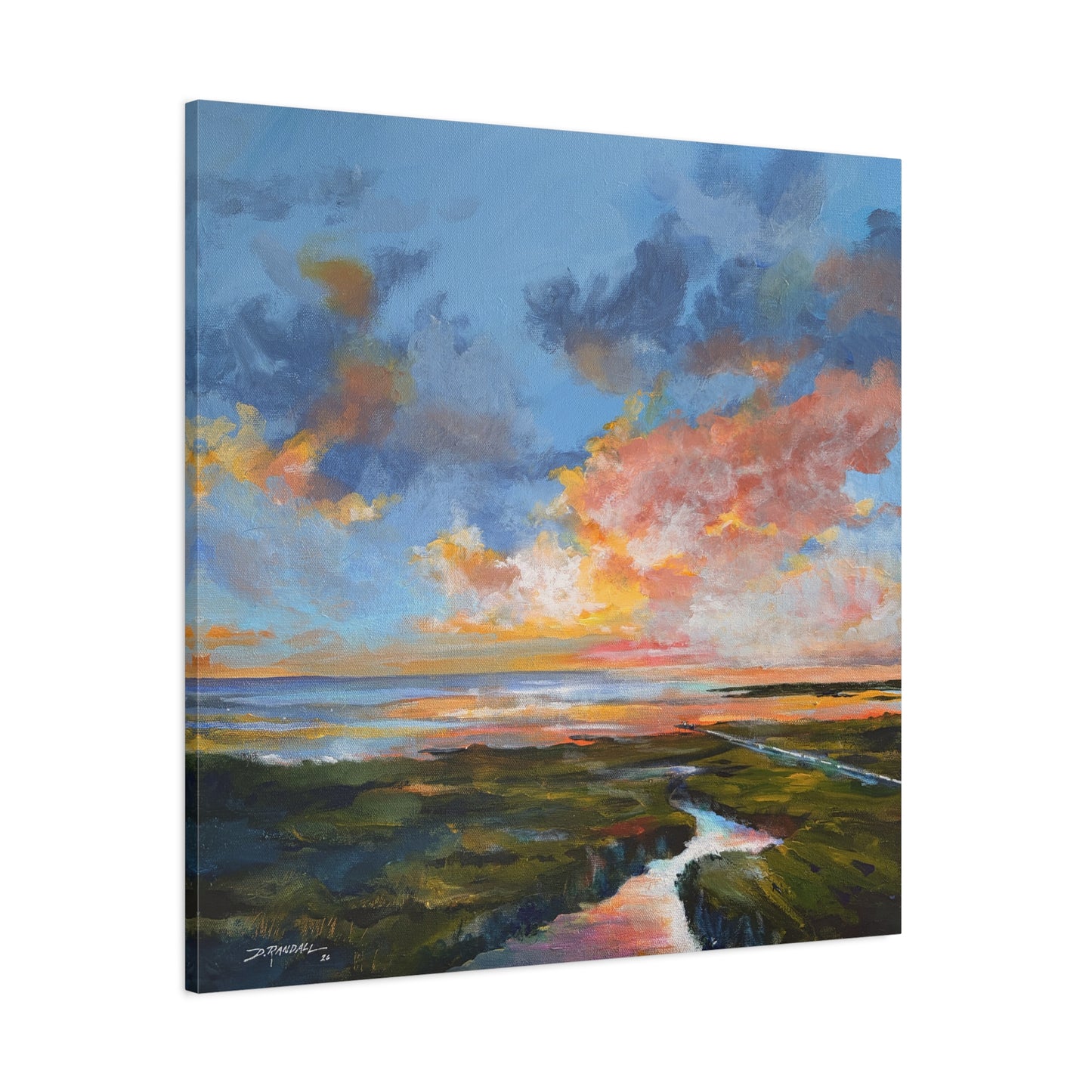 "BRACKISH SUNSET"  Outer Banks