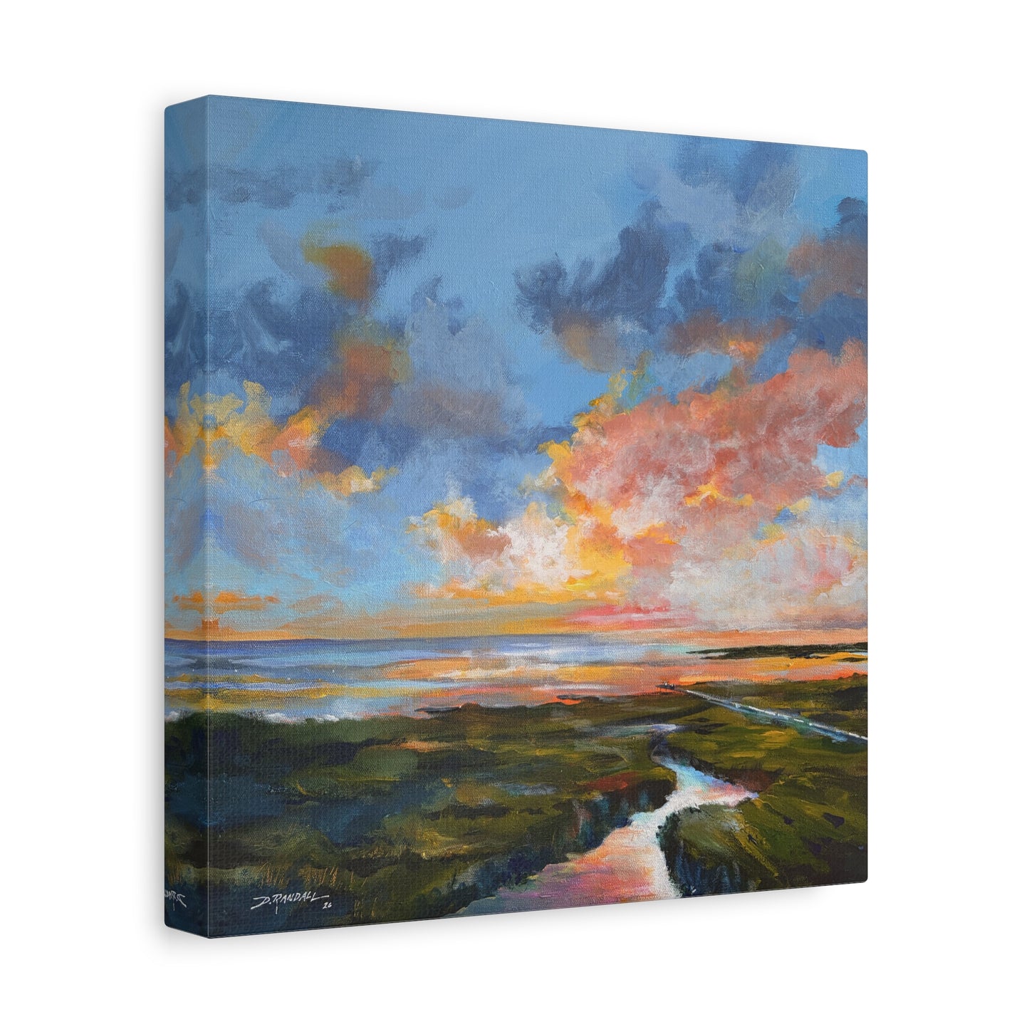 "BRACKISH SUNSET"  Outer Banks