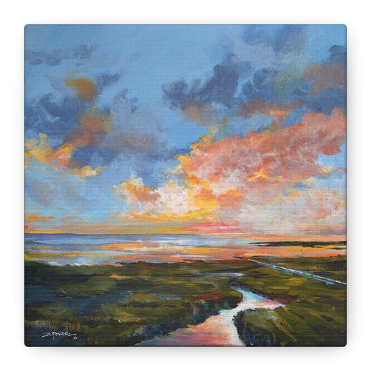 "BRACKISH SUNSET"  Outer Banks