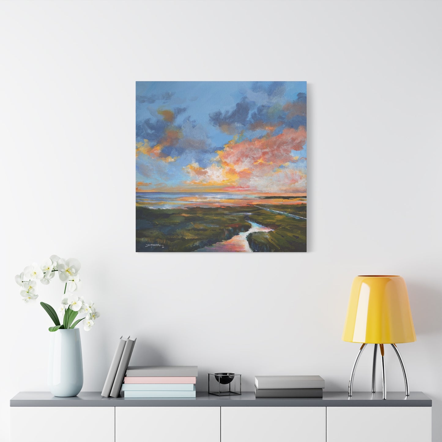 "BRACKISH SUNSET"  Outer Banks