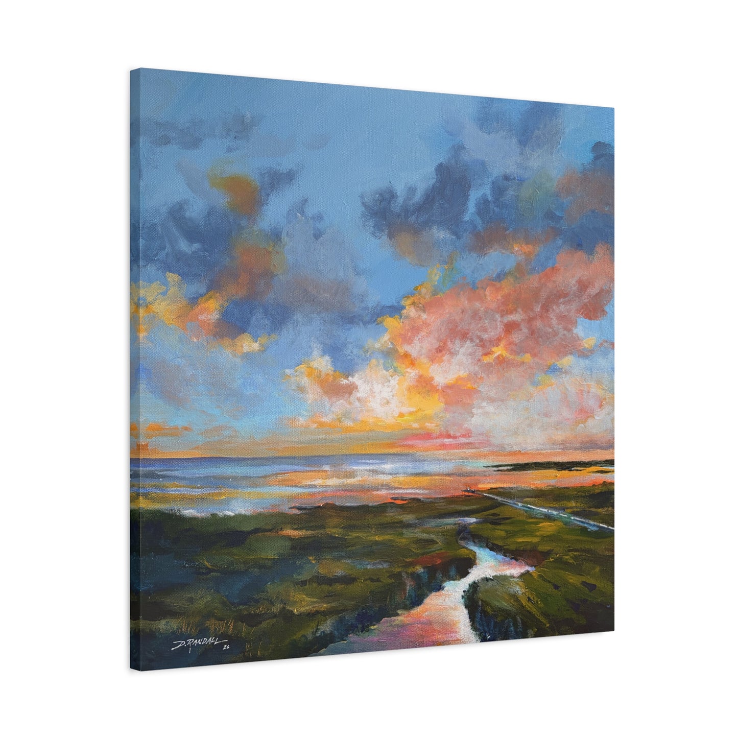 "BRACKISH SUNSET"  Outer Banks