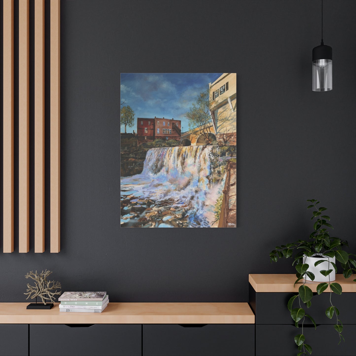 "Spring in Chagrin Falls"
