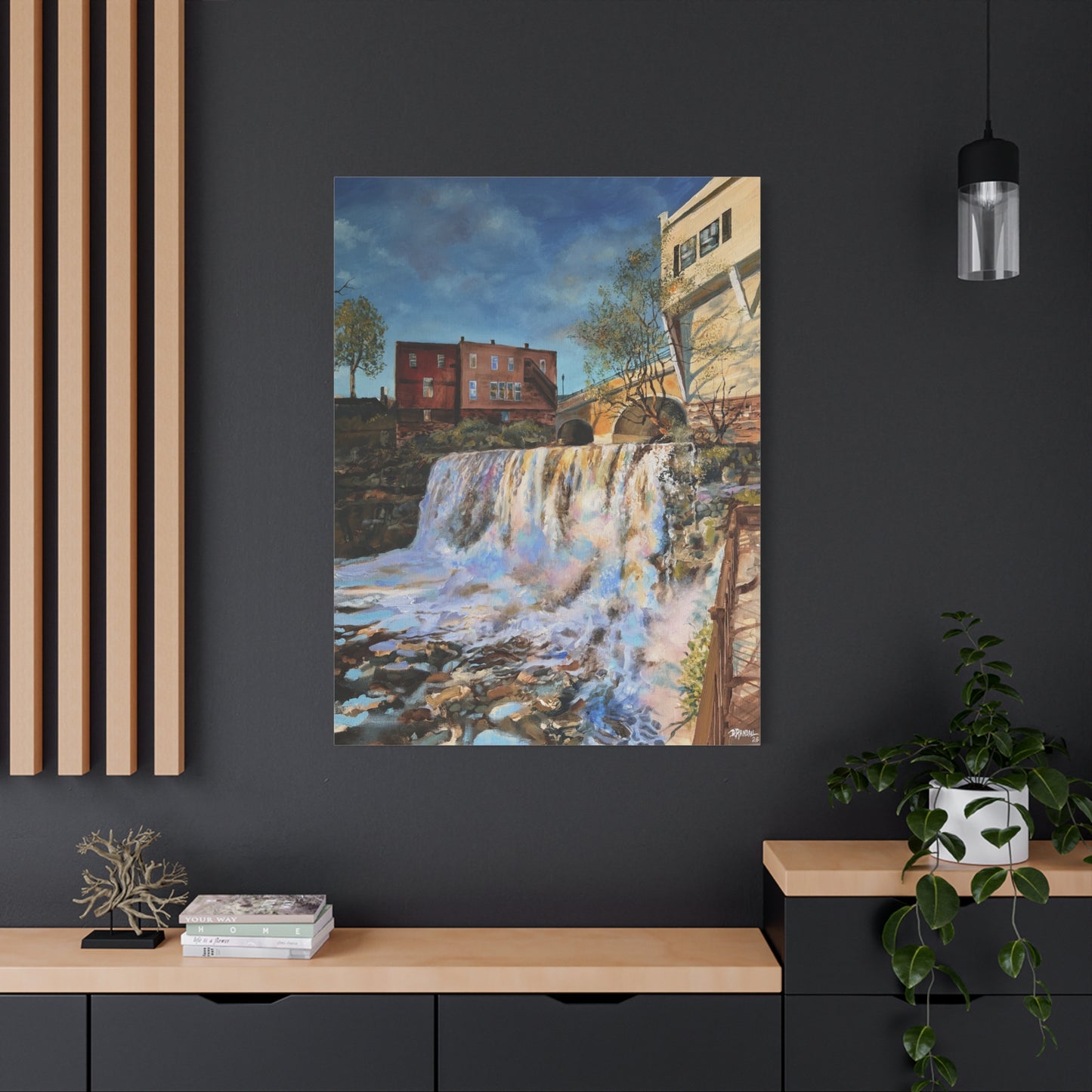 "Spring in Chagrin Falls"