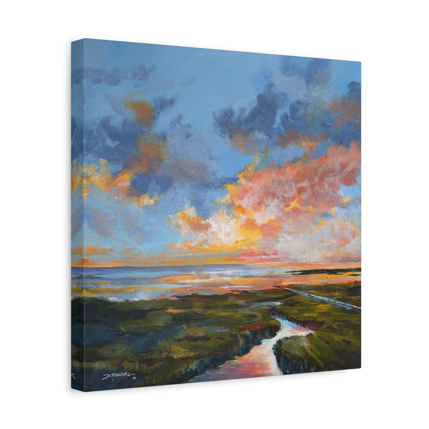 "BRACKISH SUNSET"  Outer Banks