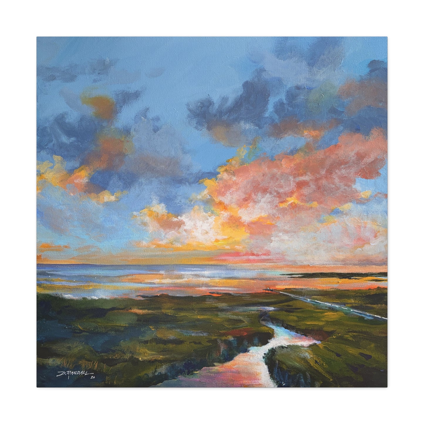 "BRACKISH SUNSET"  Outer Banks