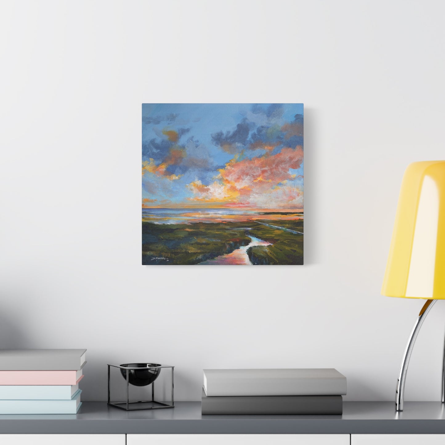"BRACKISH SUNSET"  Outer Banks
