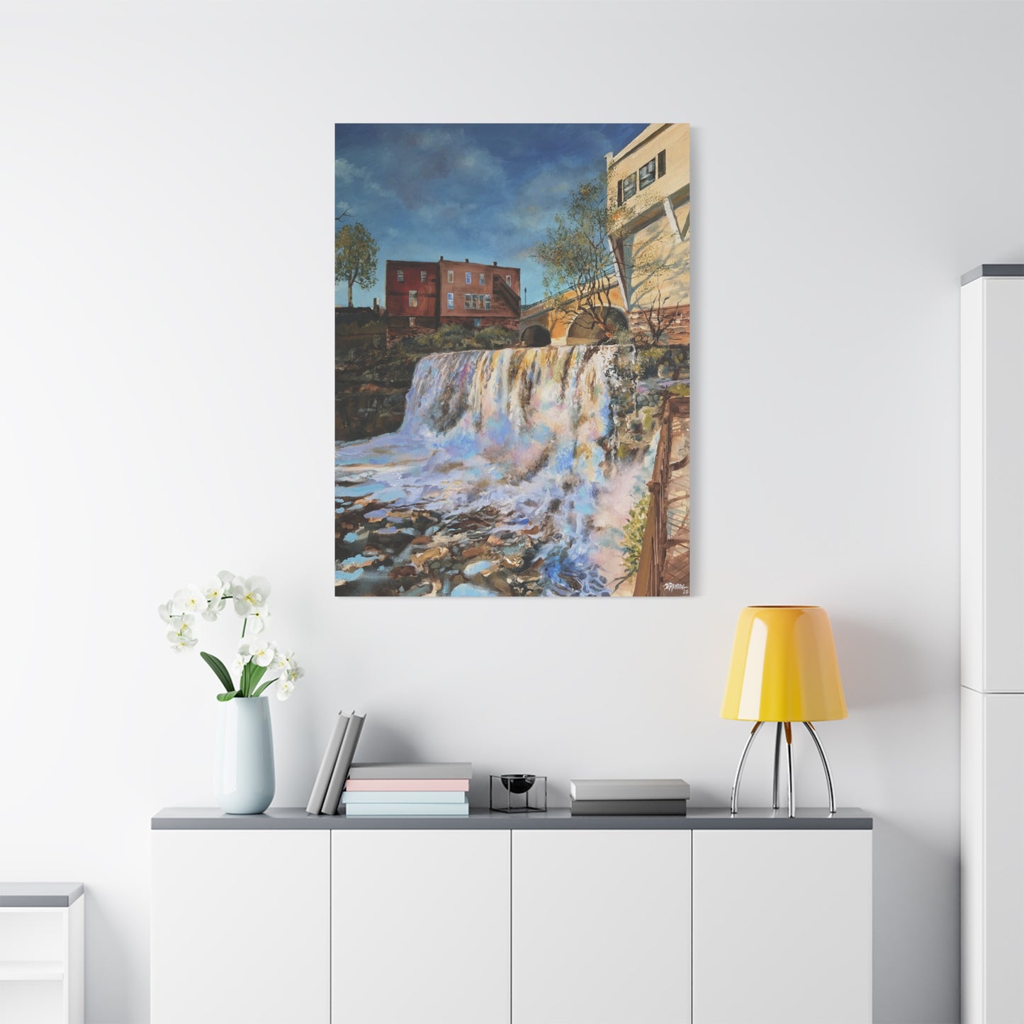 "Spring in Chagrin Falls"