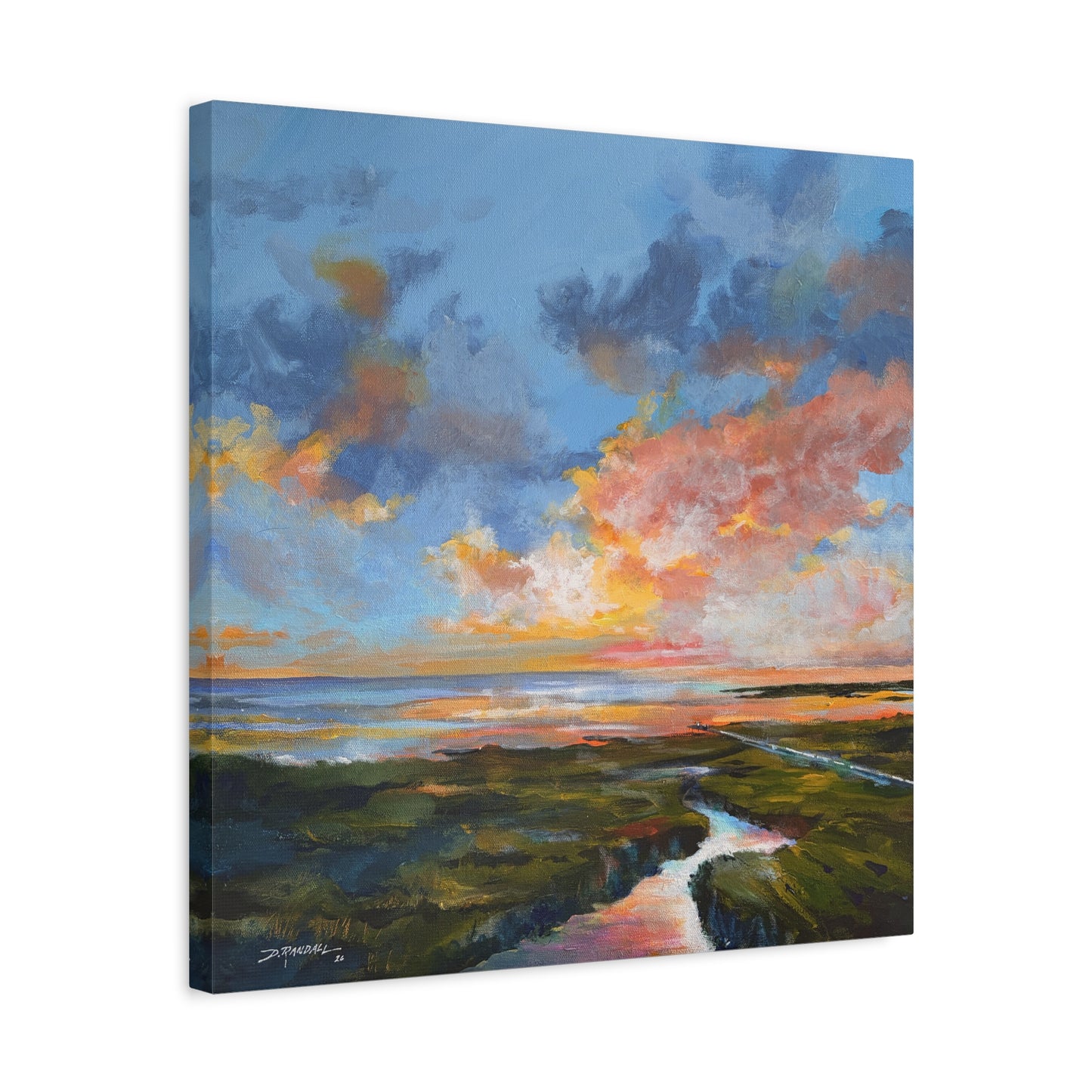 "BRACKISH SUNSET"  Outer Banks