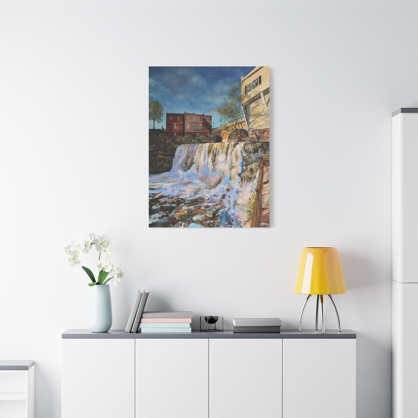 "Spring in Chagrin Falls"